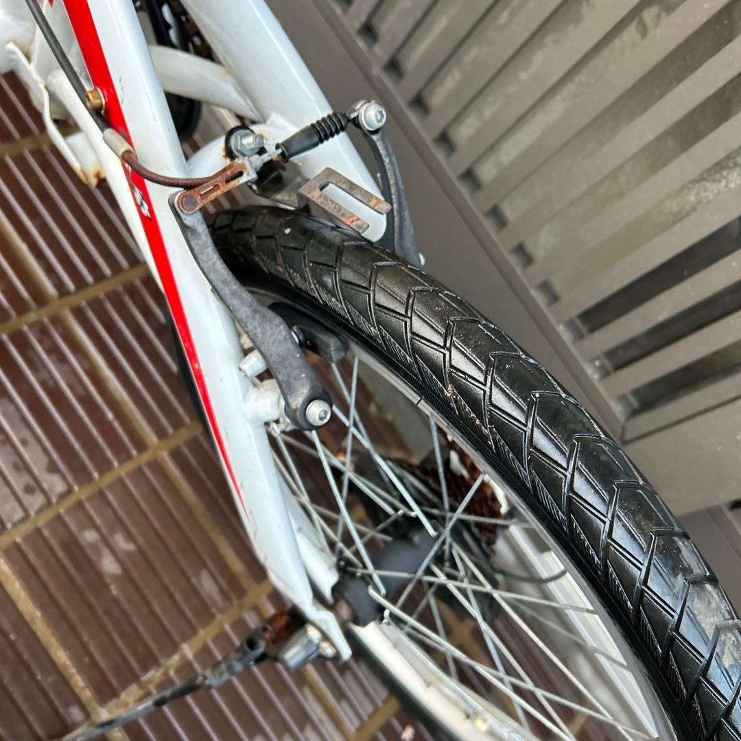 Ferrari(フェラーリ) レッド 折りたたみ自転車 20インチ シマノ7速