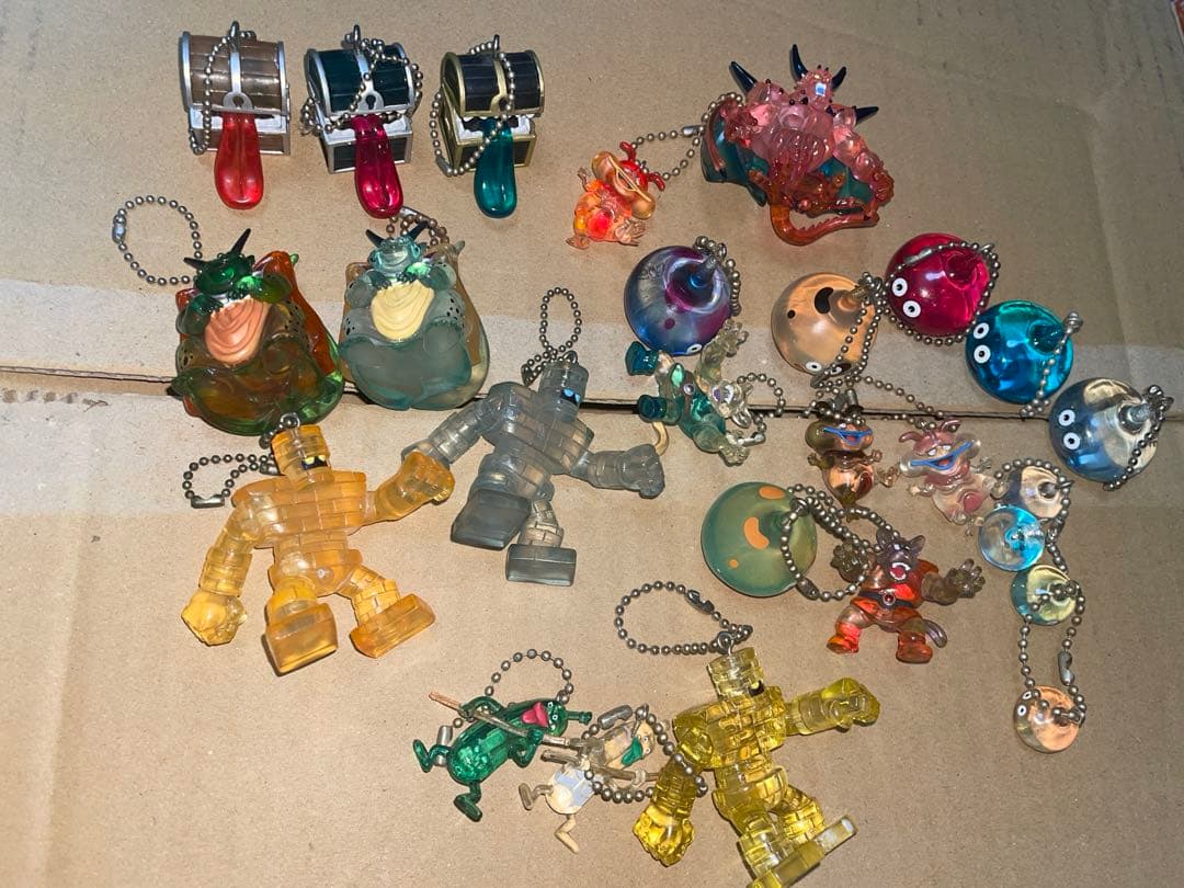 ドラゴンクエスト　クリスタルモンスターズ9系　キーチェーンフィギュア