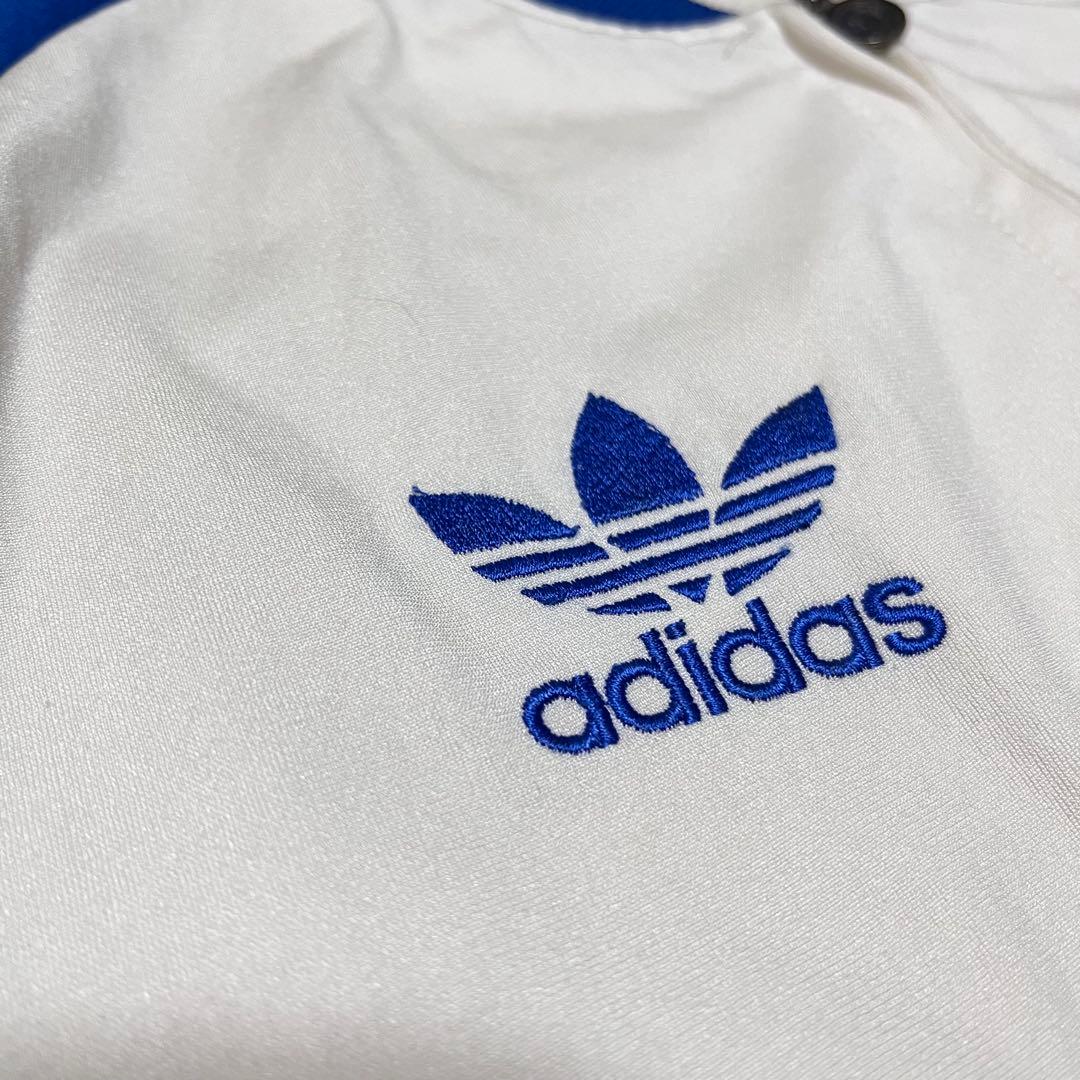 レア★80s【Old adidas】西ドイツタグ デサント製 トラックジャケット