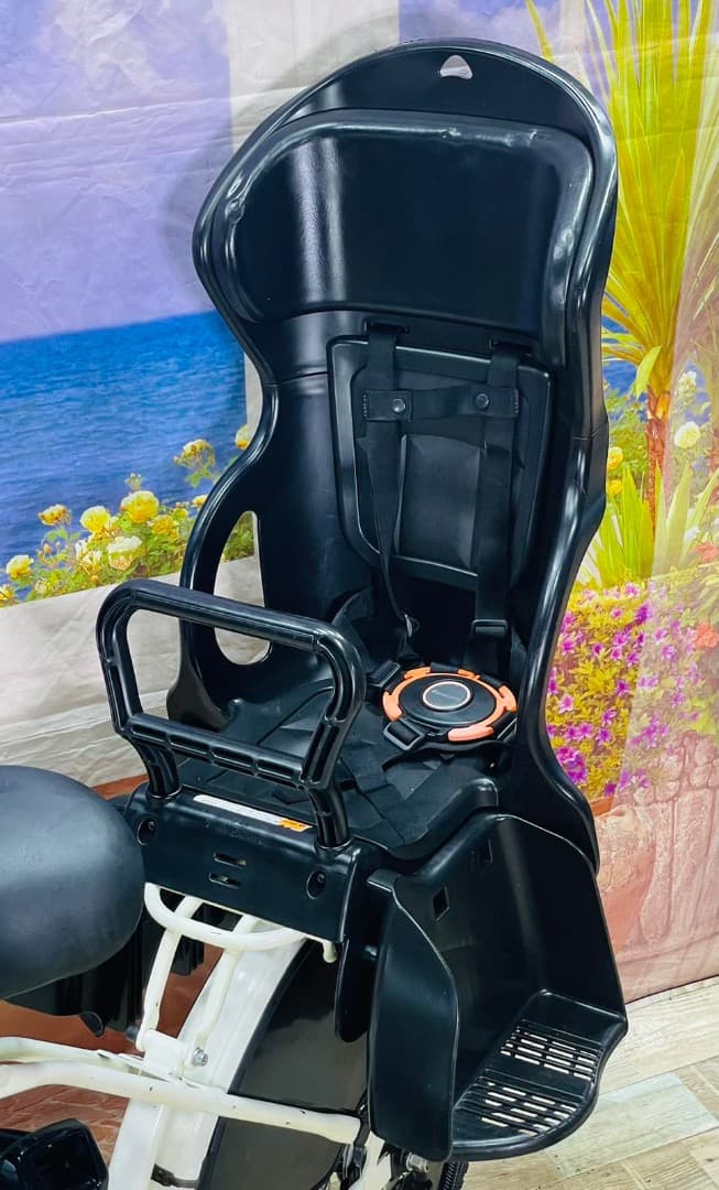 Y2322パスバビー⭐️ヤマハ最上級モデル！子供乗せ電動アシスト自転車