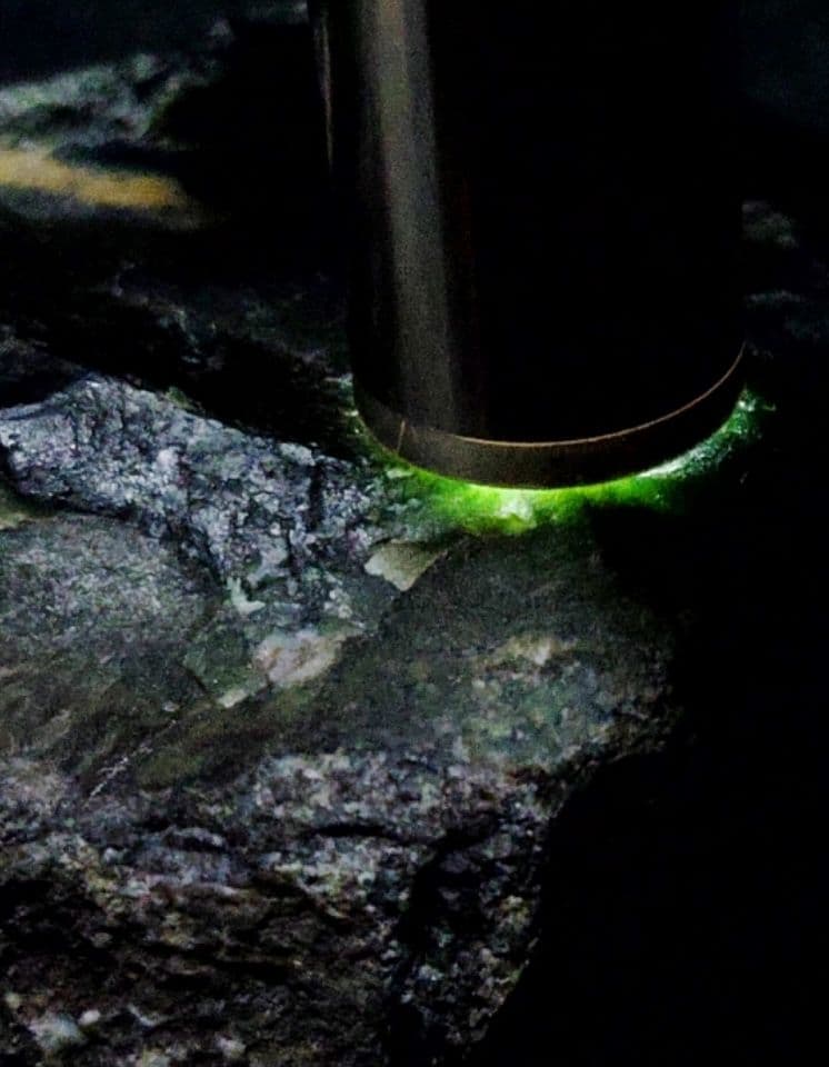 ★アゲート原石★糸魚川グリーン碼碯【姫川・転石・川ズレ・ウブ149ｇ】