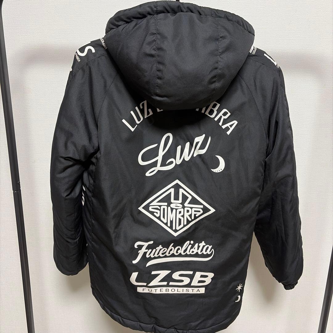 ルースイソンブラ　ハーフコート　中綿アウター　黒　130cm