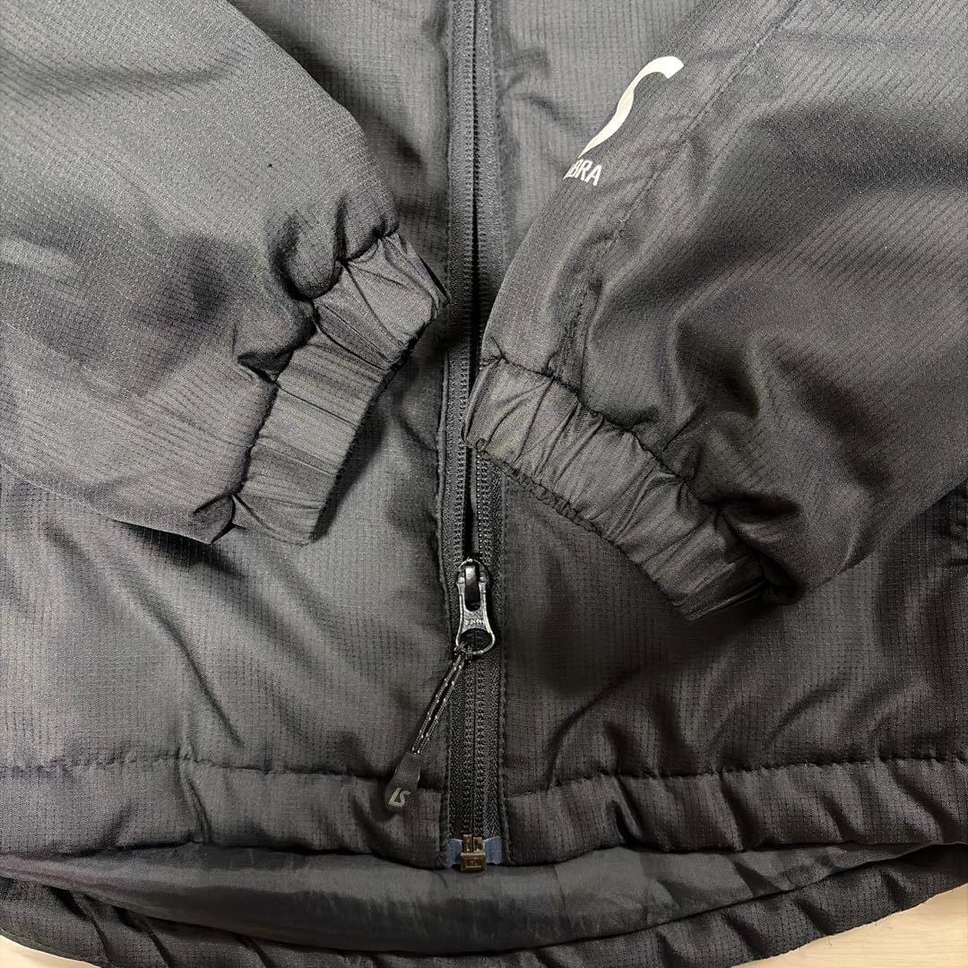 ルースイソンブラ　ハーフコート　中綿アウター　黒　130cm