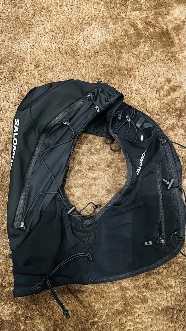 【週末発送】サロモン SALOMON ADV SKIN 12 ブラック 12L