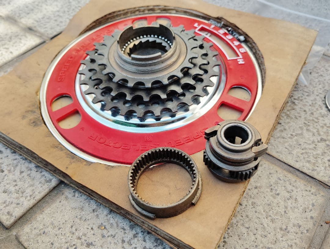 稀少新品 シマノ・オートマチック5 自転車用AT変速システム フラッシャー自転車