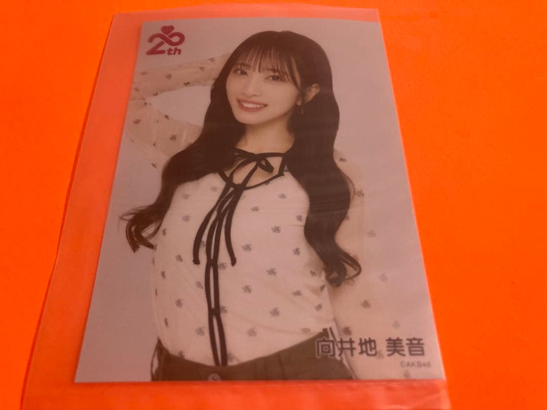 向井地美音　AKB48 20th Anniversary Book HMV生写真