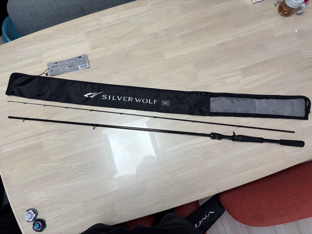 シルバーウルフ MX 76MLB-S ロッドケース付き