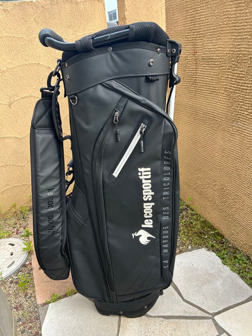 le coq sportif ブラック キャディバッグ