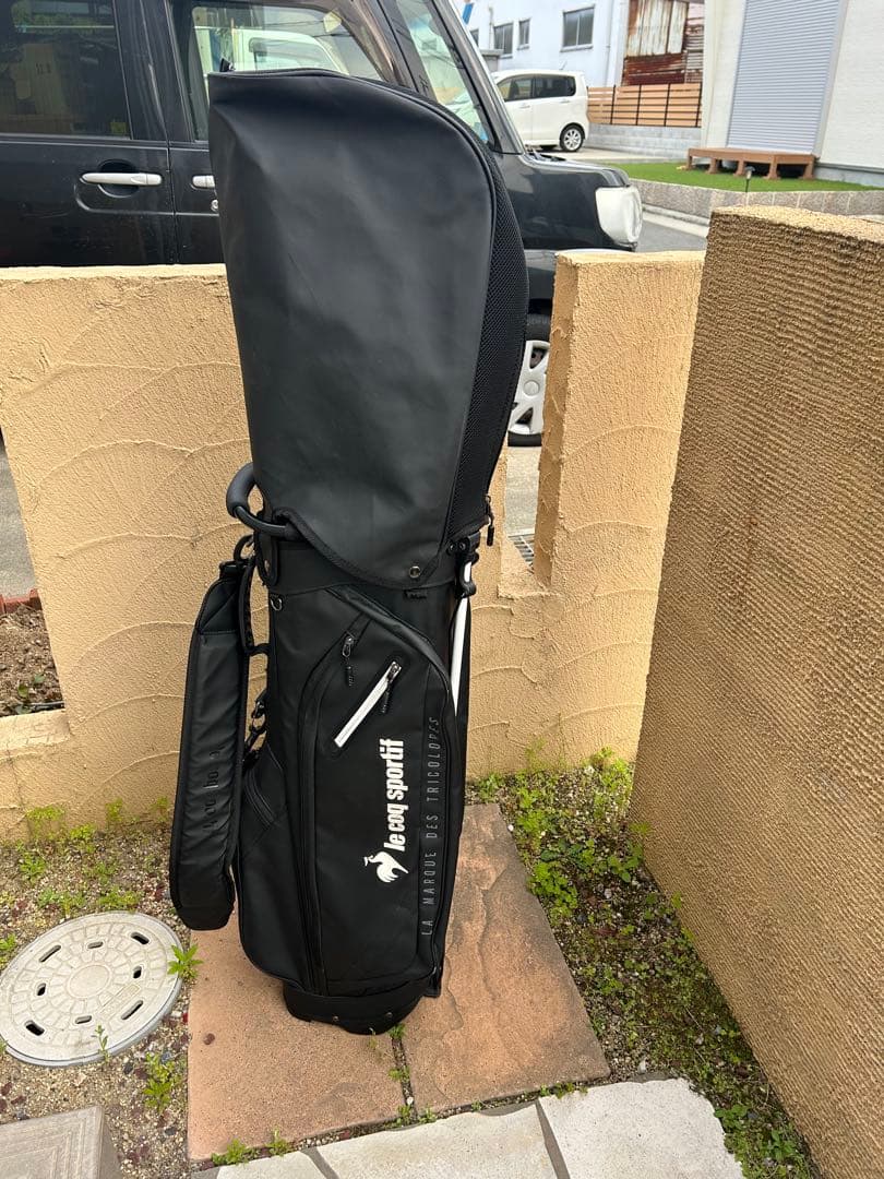 le coq sportif ブラック キャディバッグ