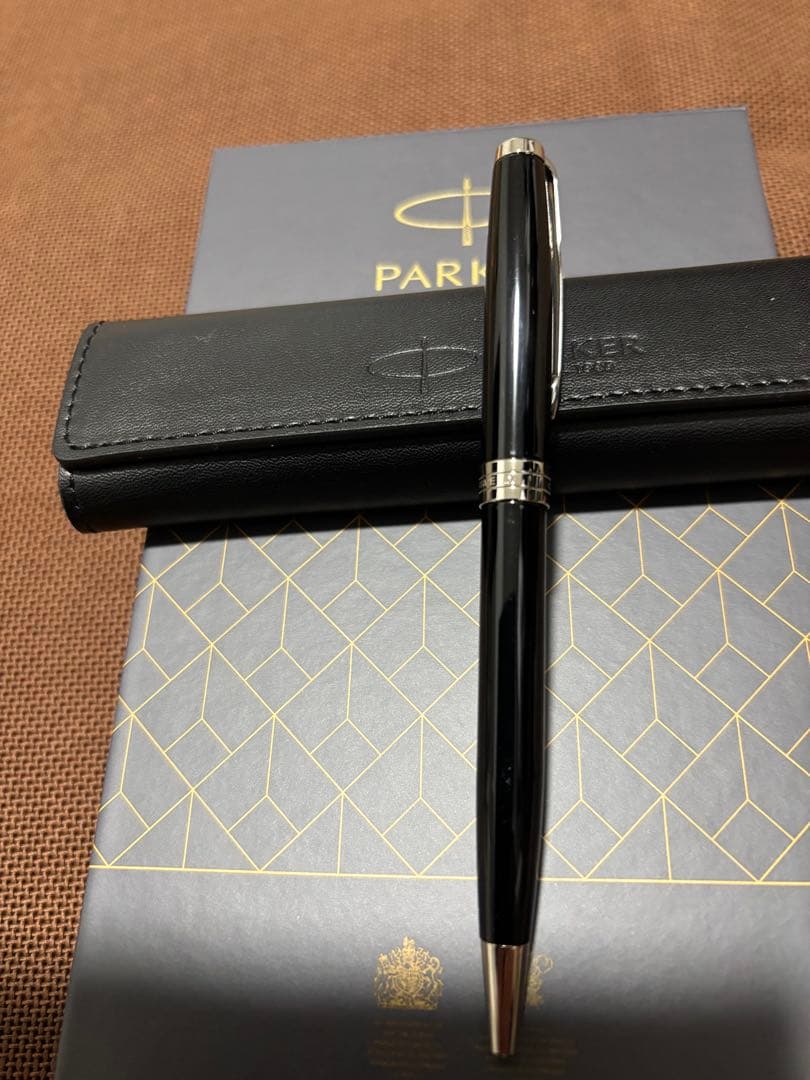 Parker ボールペン 本体 黒色 ケース付き