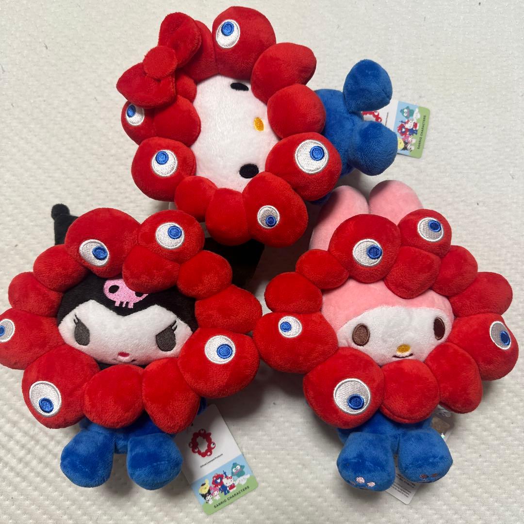 早もんがち新品未使用3点セット　サンリオみゃくみゃくこらぼ