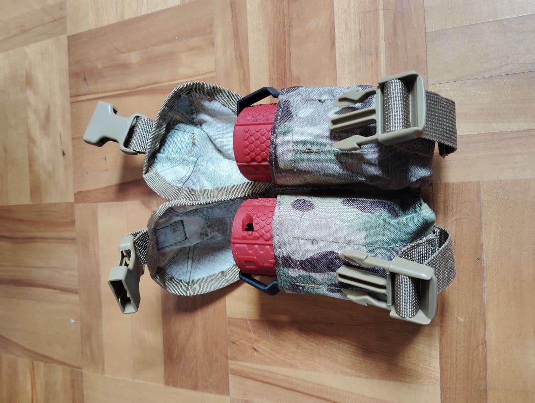 値下げ中　ガス式グレネード　デトネイター　2個セット　ポーチ付き