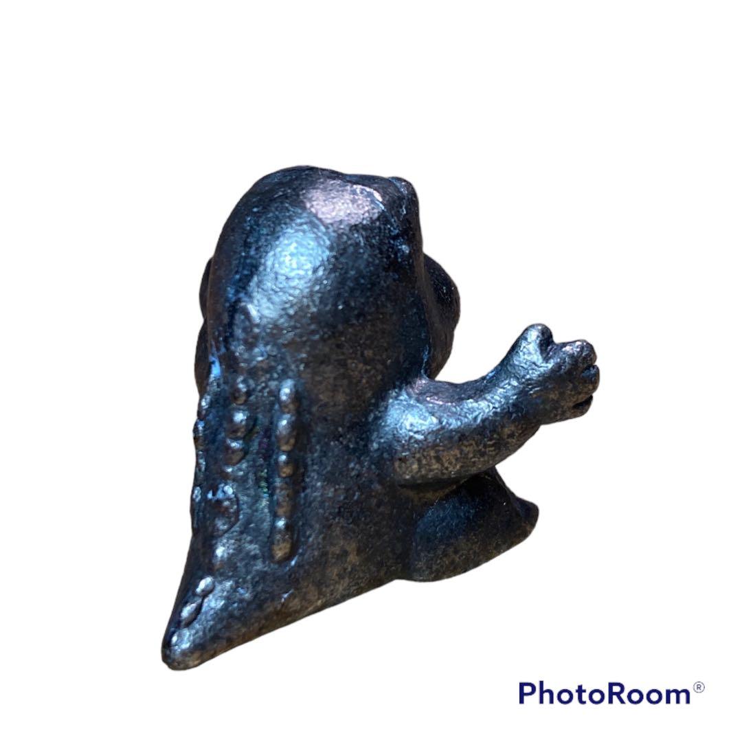 ミニラ フィギュア 金属 鉄 メタル 合金 レア 貴重 希少 ゴジラ レトロ