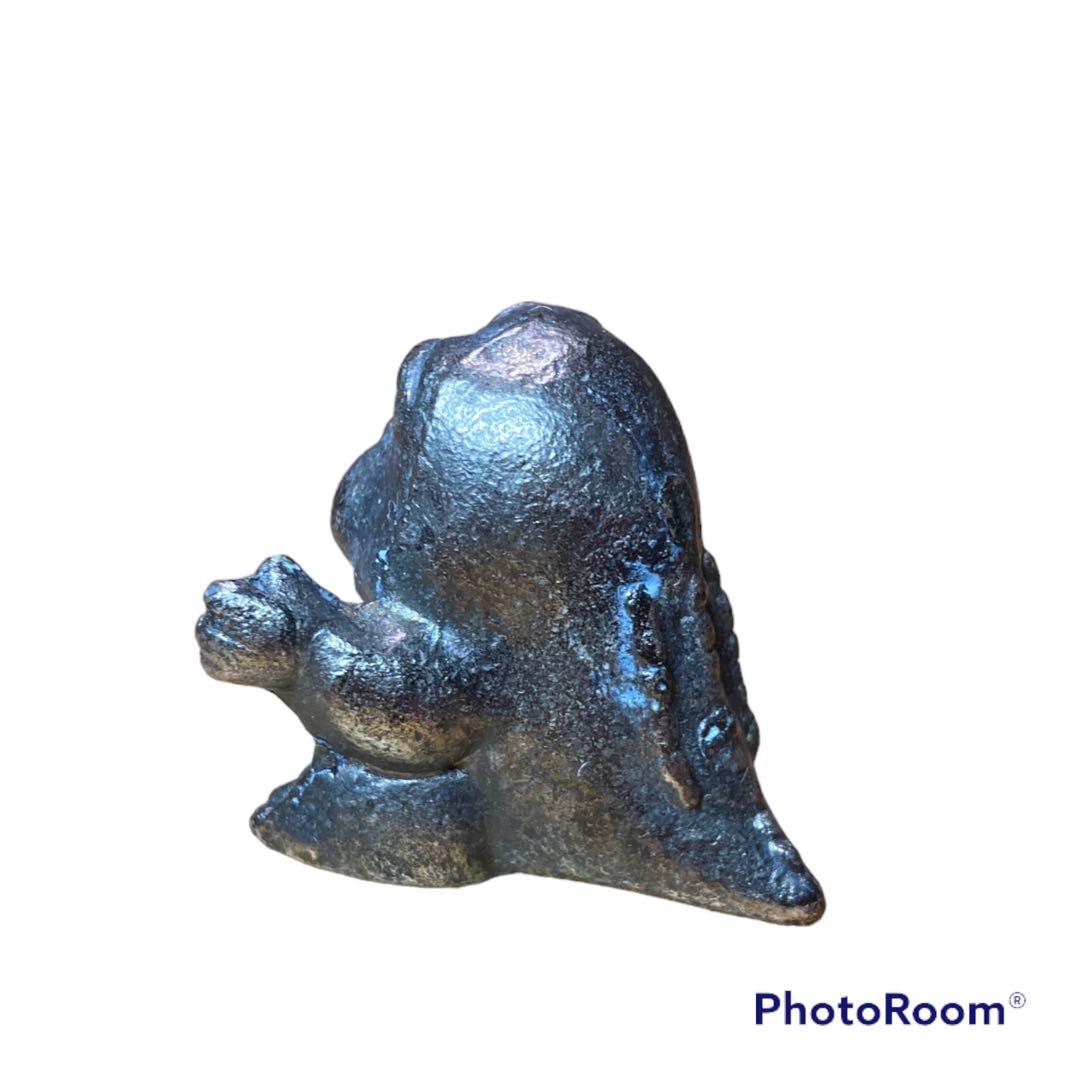 ミニラ フィギュア 金属 鉄 メタル 合金 レア 貴重 希少 ゴジラ レトロ