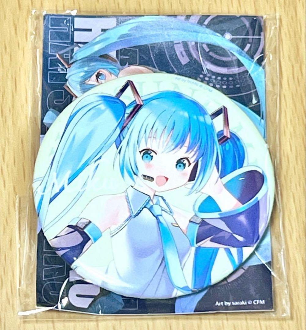 初音ミク 缶バッジ いかり