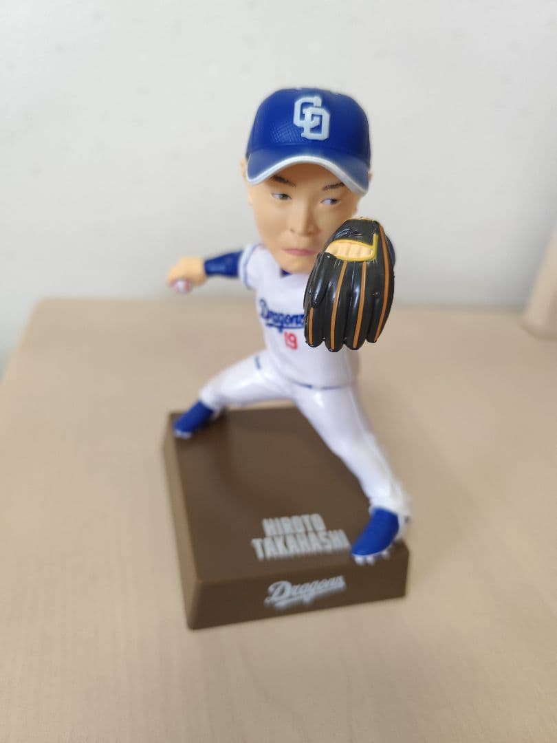【２体セット】(髙橋宏斗、岡林勇希)中日ドラゴンズ ボブルヘッドフィギュア