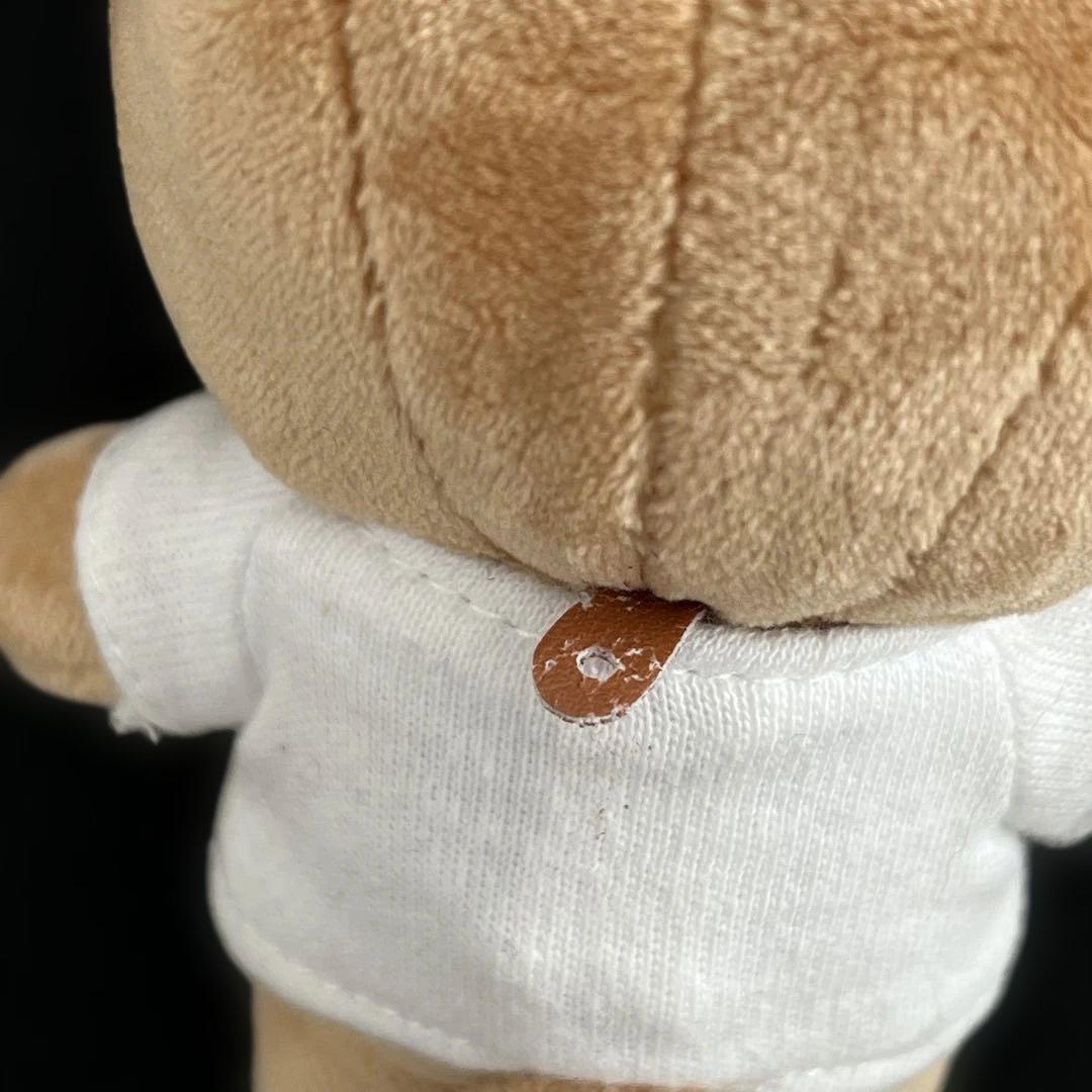 リラックマ　コラボ ぬいぐるみストラップ　holiday 白