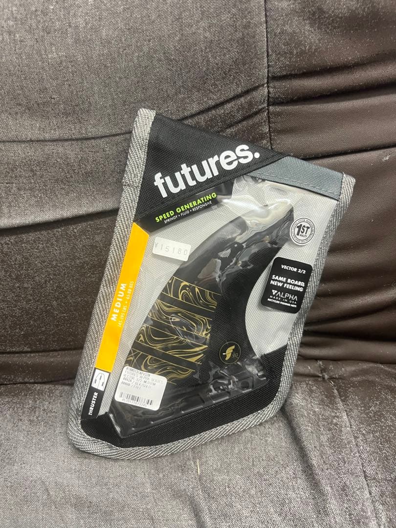 在庫限りfuturesフューチャーフィンALPHA VECTOR 3/2 (M)