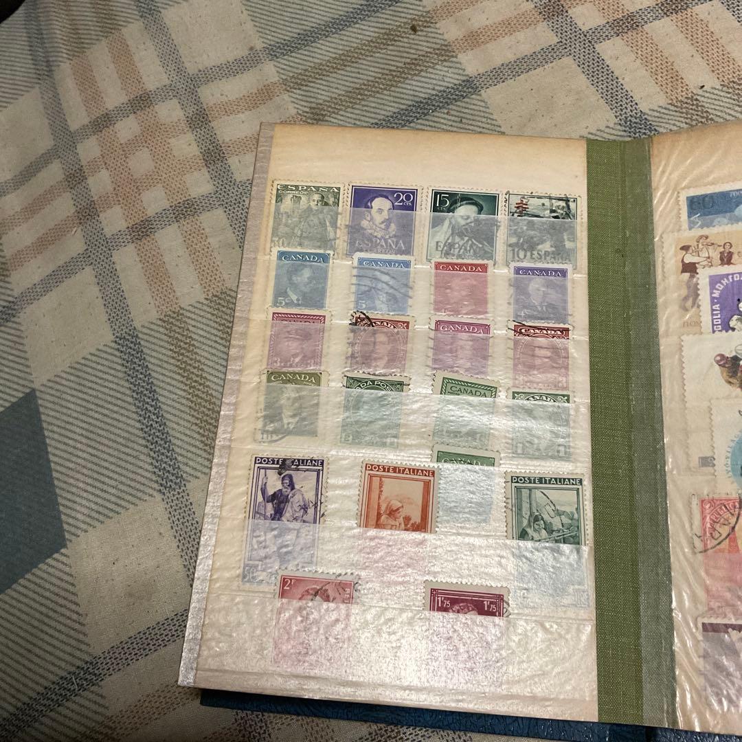 使用済み外国切手、ソビエト、中国、カナダ、アメリカ等、全233枚、【昭和レトロ】