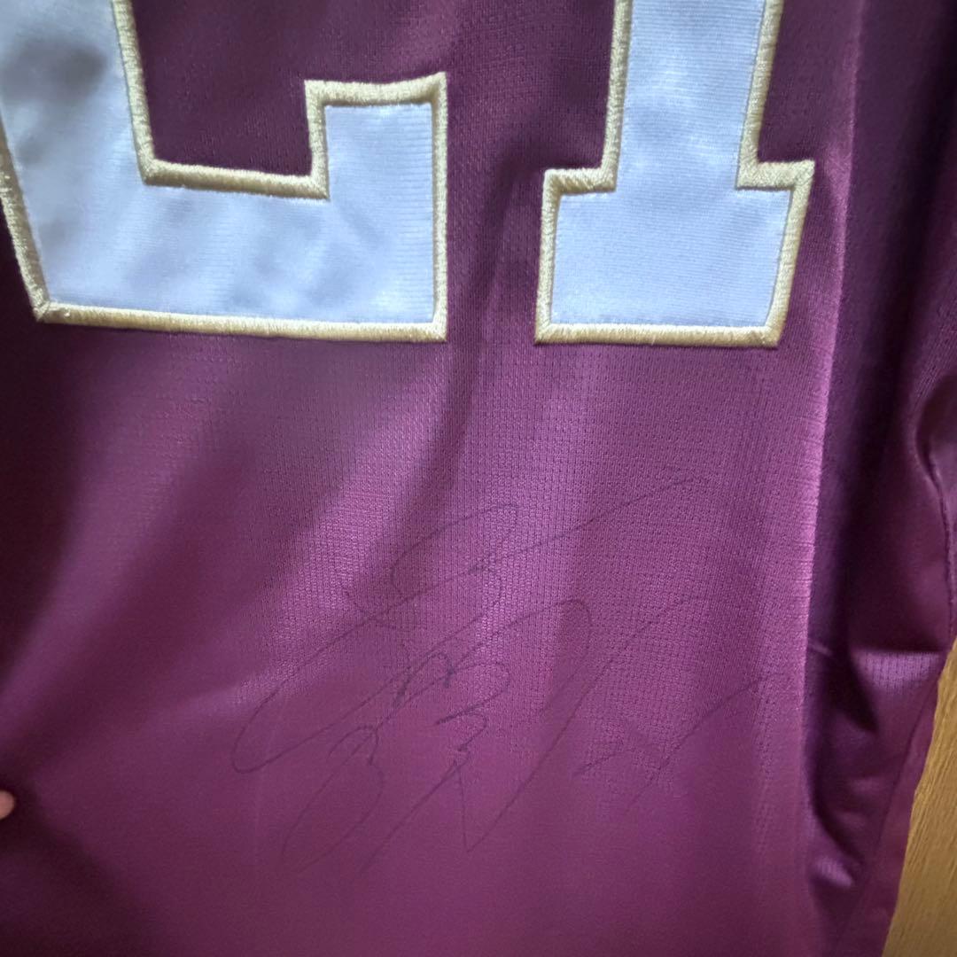 早川隆久 サイン付きビジターユニフォーム Mサイズ