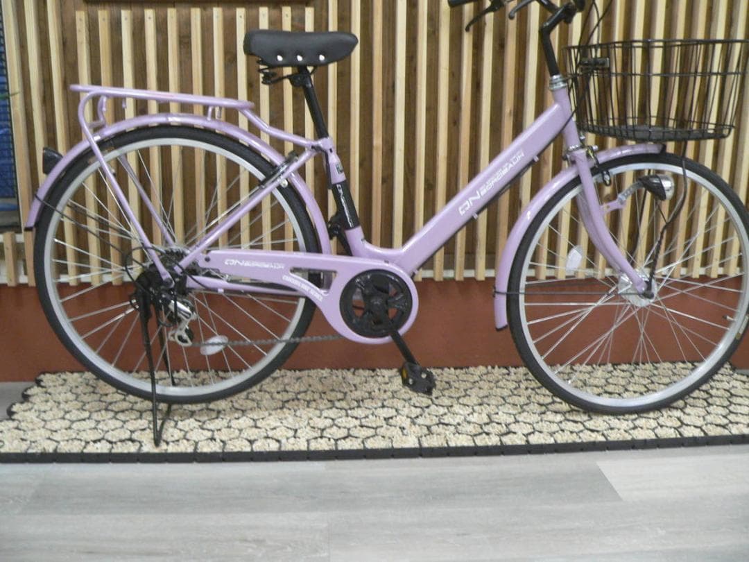 26インチ 自転車 通勤 限定品 全国発送 完組新車 防犯登録込み　引き取り可能