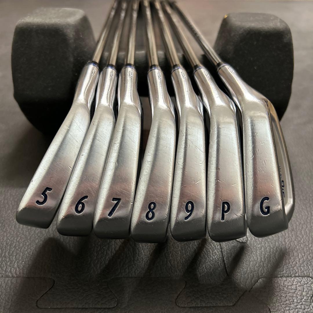 三浦技研 CB-301 アイアン 5〜GW7本セット