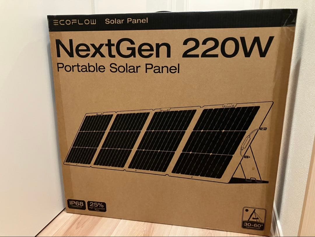 EcoFlow  2 Pro 768Wh ソーラパネル220W セット
