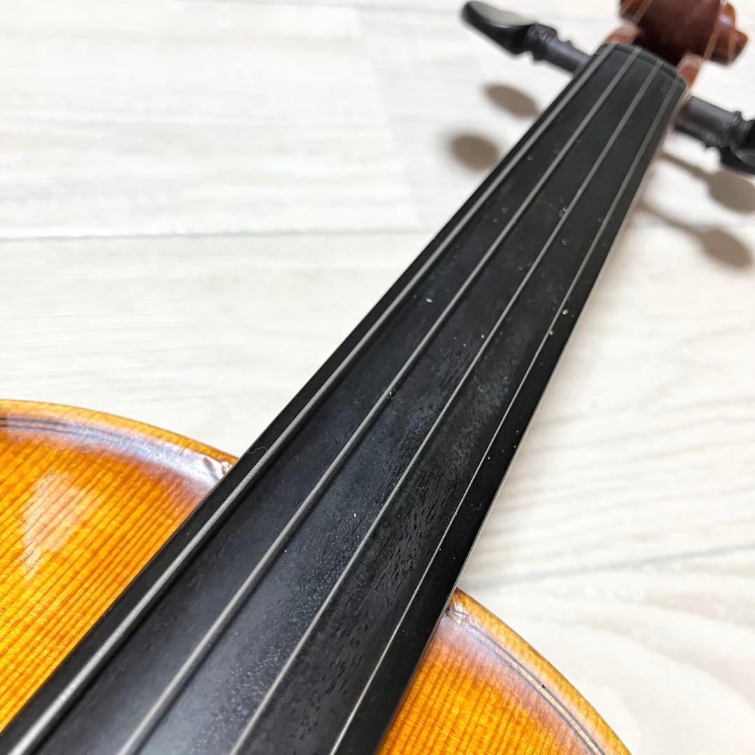 【中古良音】Jan Lorenz NO.37 4/4 バイオリン　虎杢　虎杢目