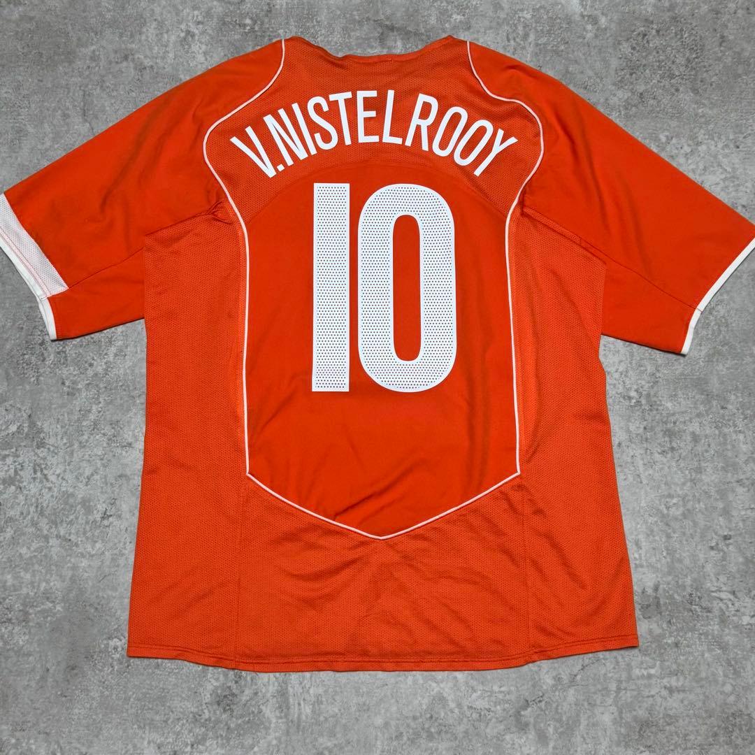 オランダ代表 2004 #10 ファンニステルローイ ユニフォーム