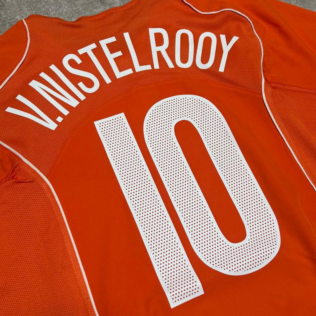 オランダ代表 2004 #10 ファンニステルローイ ユニフォーム
