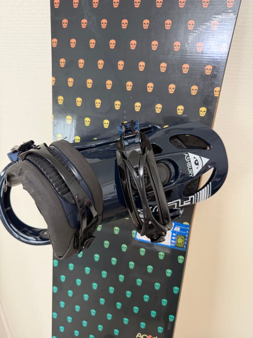 salomon acid 151 スノーボードセット FLUX ケース付き