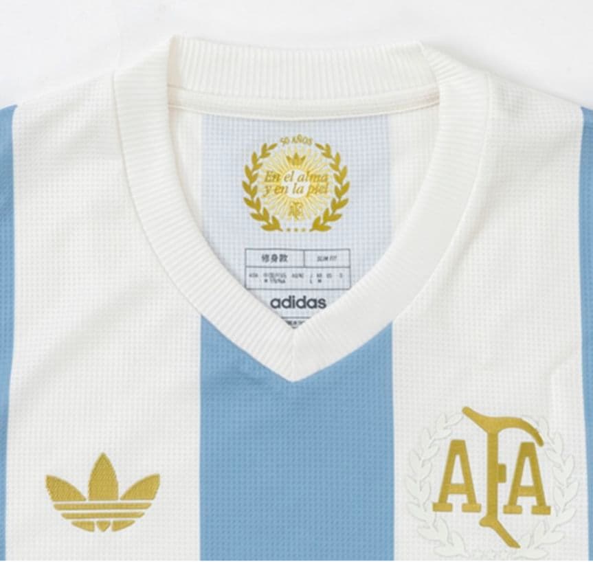 アルゼンチン代表 50th アニバーサリー ユニフォーム
