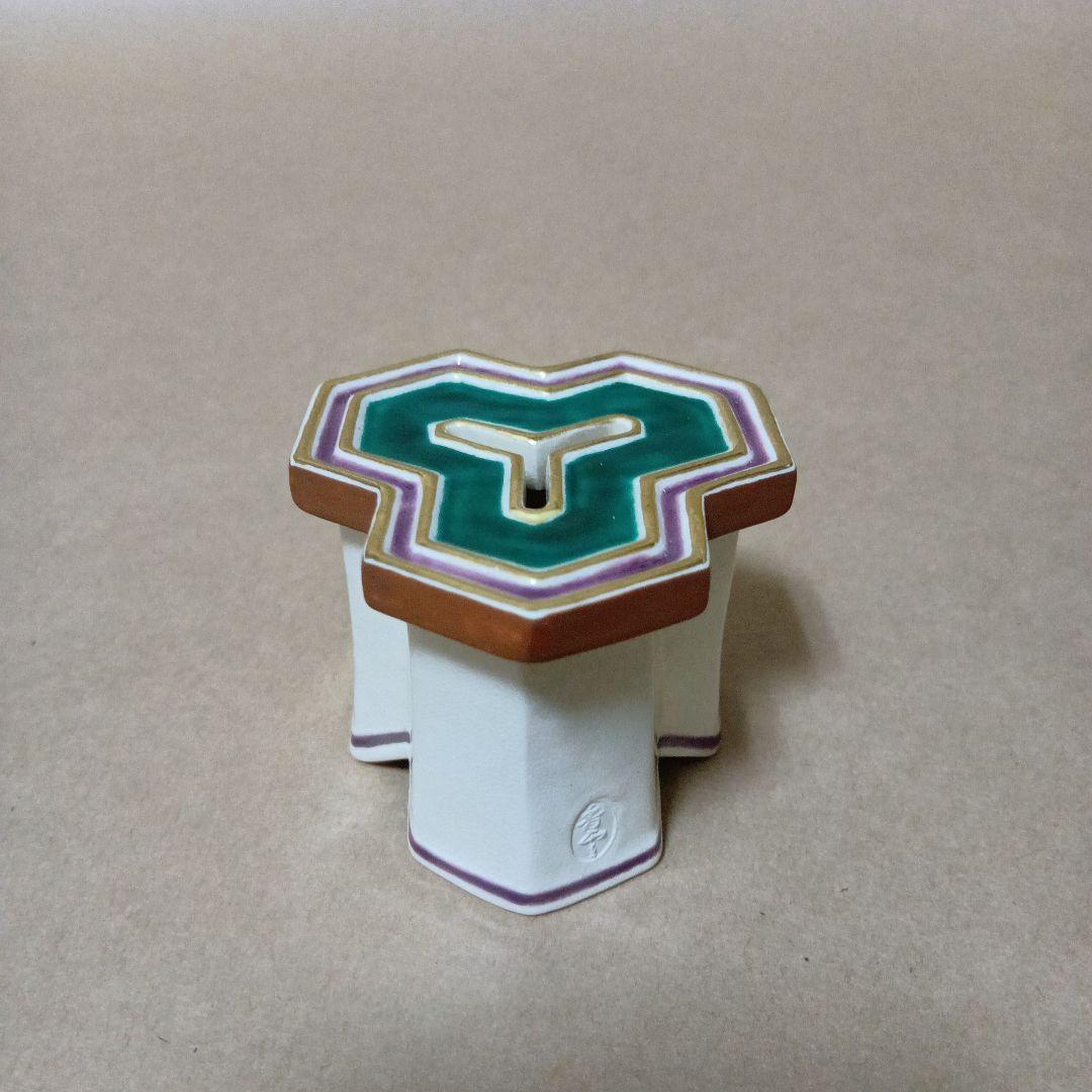 茶道具　比沙門亀甲蓋置