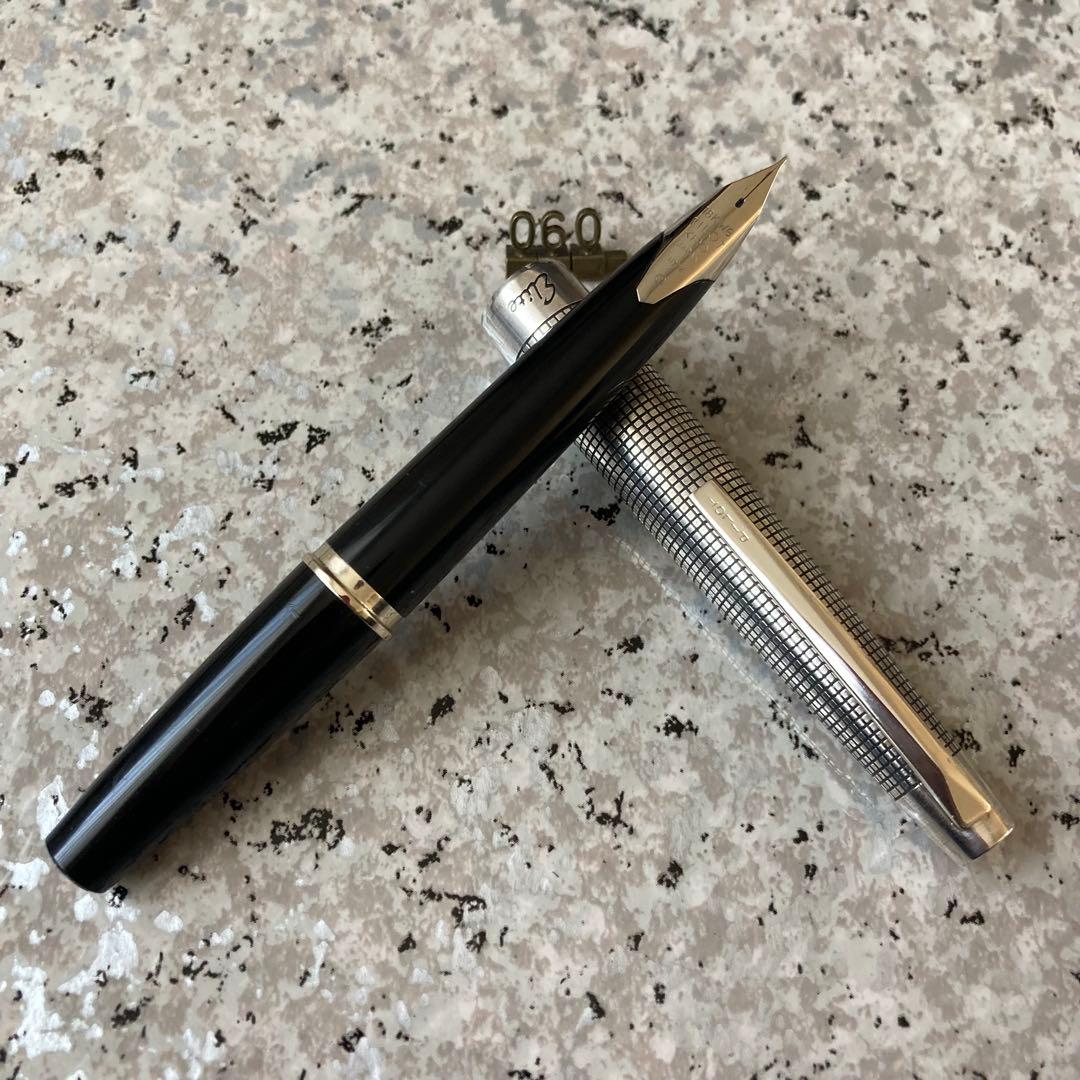 #060 オーバーホール済み 万年筆 PILOT Elite 18k WG