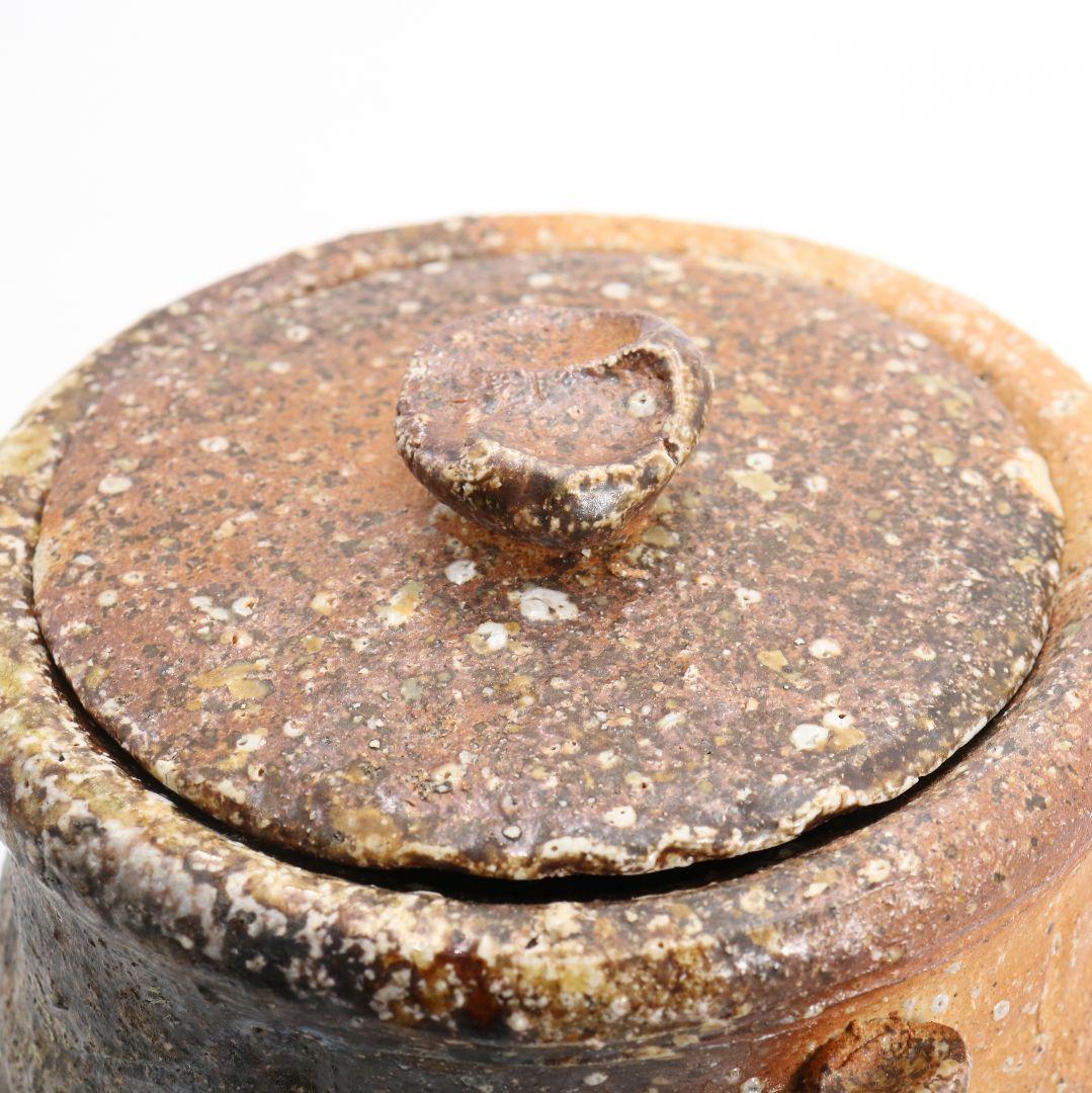 高橋楽斎作 信楽破れ袋水指 裏千家十五代 鵬雲斎書付 茶道具　M520　DD