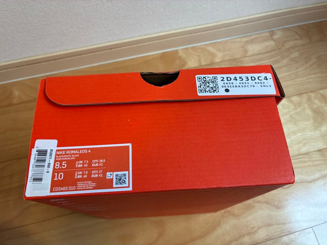 （新品未使用品）NIKE Romaleos 4 26.5cm ロマレオス 4