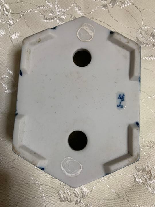 人気鉢！磯山　六角　盆栽鉢