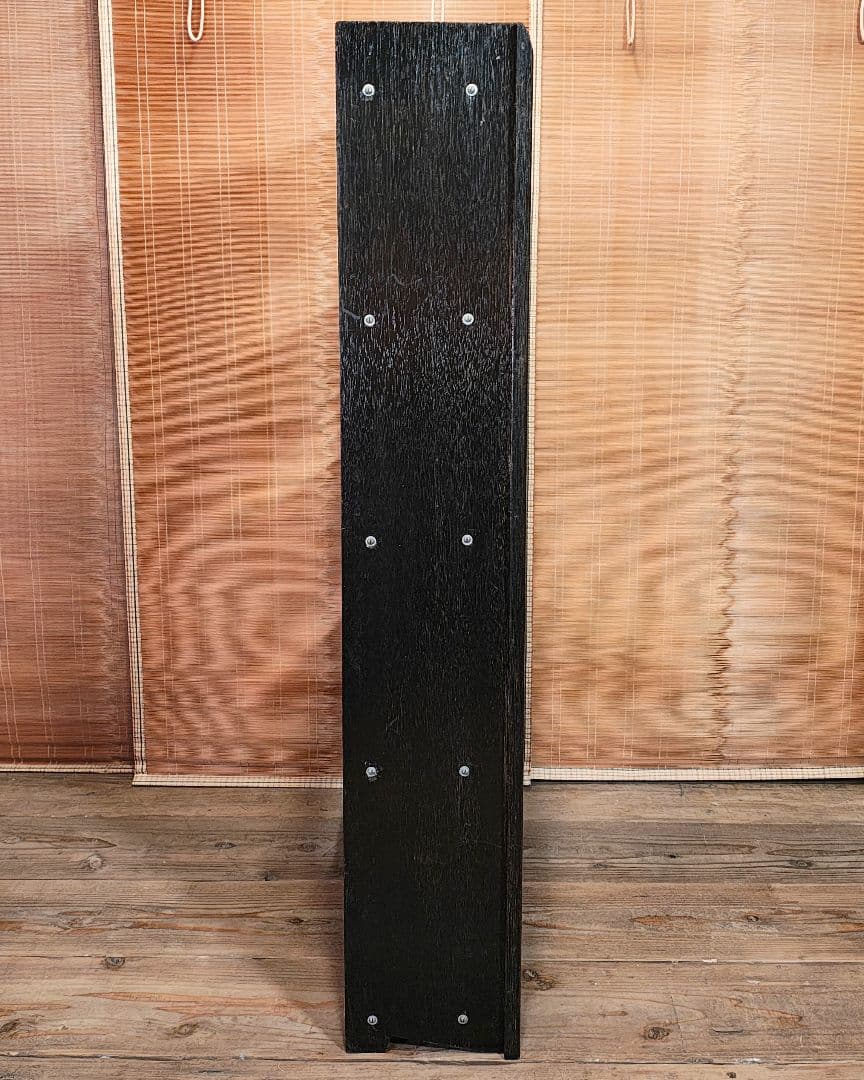 木製本棚5段　オープンラック　昭和レトロ　古家具