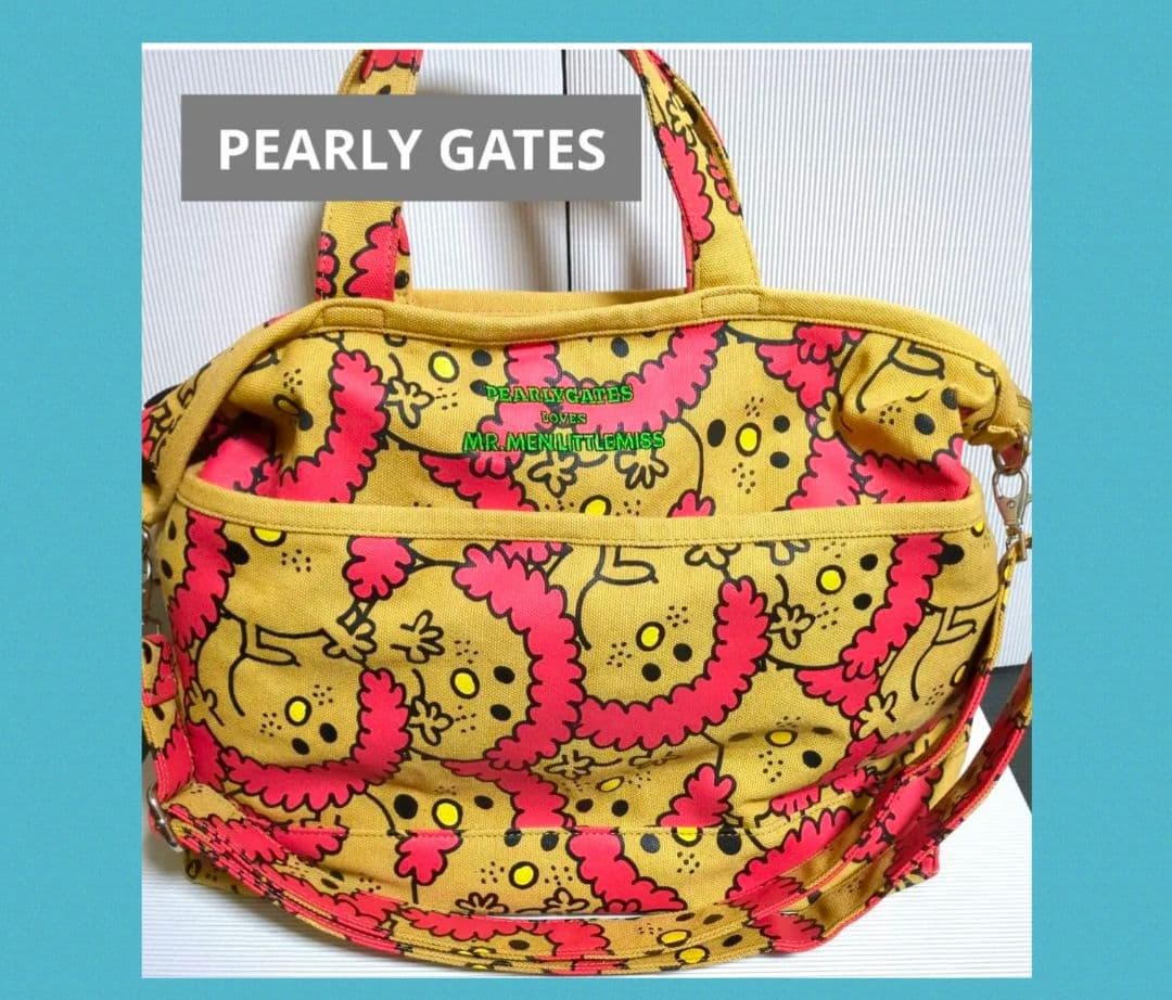 パーリーゲイツ　ボストンバッグ　 MR.MEN LITTLE MISS　完売品