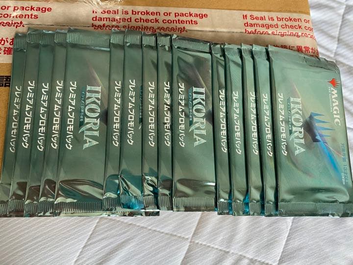 イコリア6BOX&プレミアムプロモパック＆ゴジラスリーブ