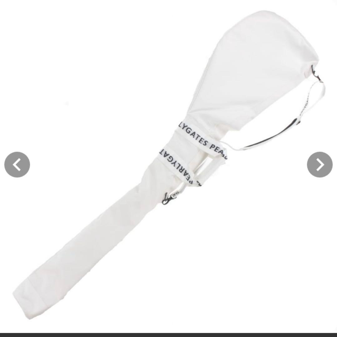 新品 ‼️ PEARLY GATES ★クラブケース★ クラブバッグ★ホワイト