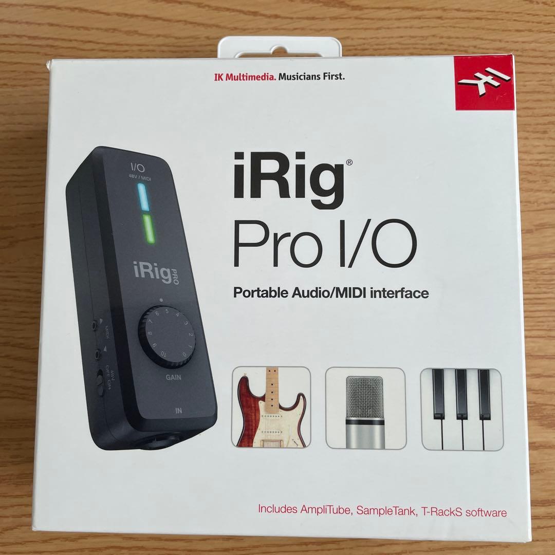 iRig Pro I/O ポータブルオーディオインターフェイス