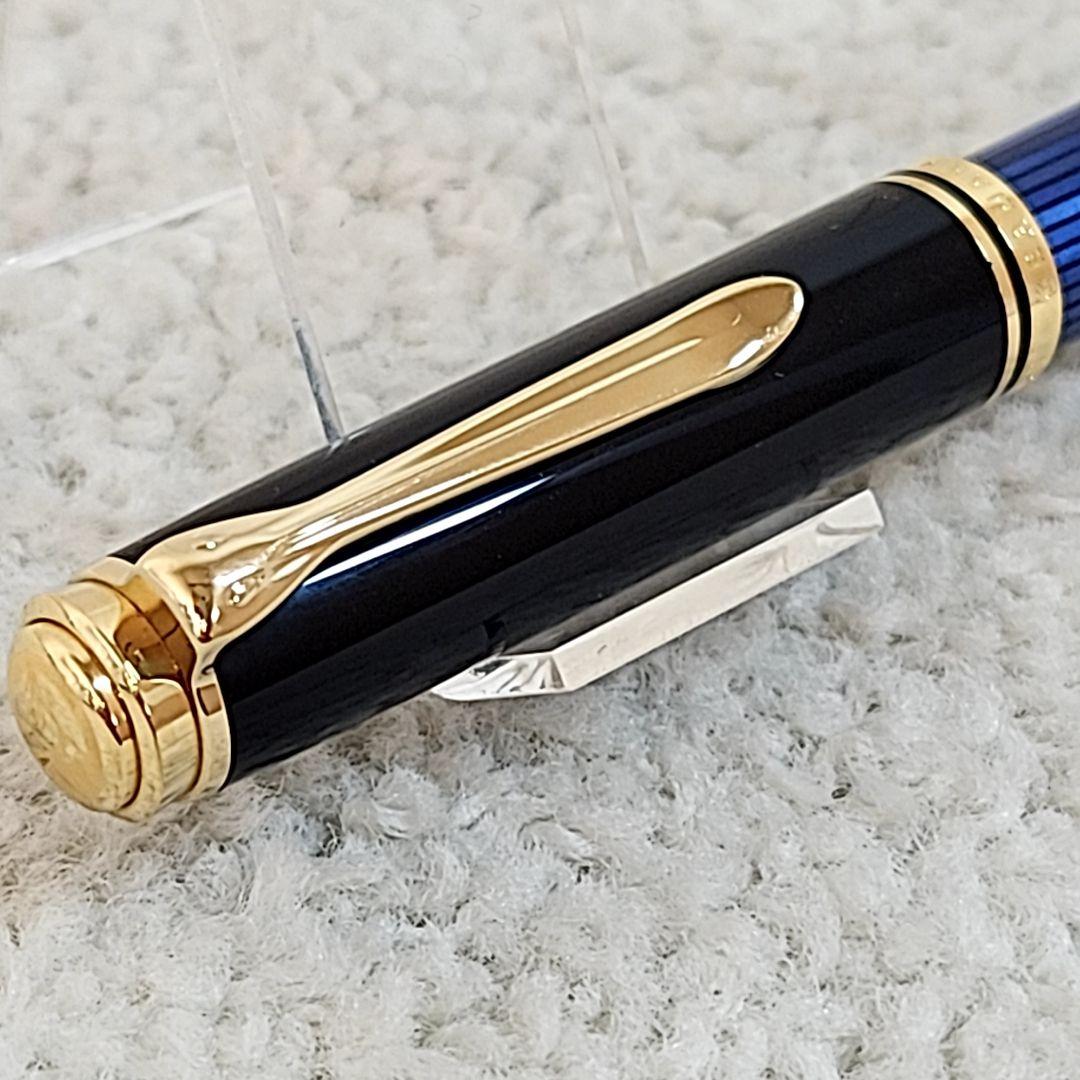 ペリカン　Pelikan　スーベレーン　M800 ブルー　ペン先18K　美品