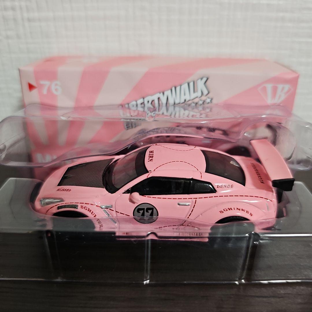 MINI GT LB★WORKS Nissan GT-R R35 ピンク 76