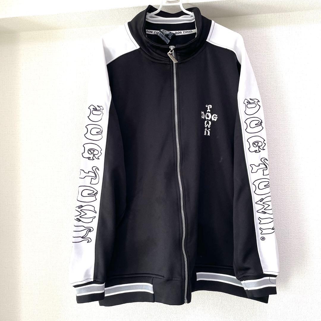 【希少】DOG TOWN ドッグタウン　ジャージ上下セット ブラック　サイズXL