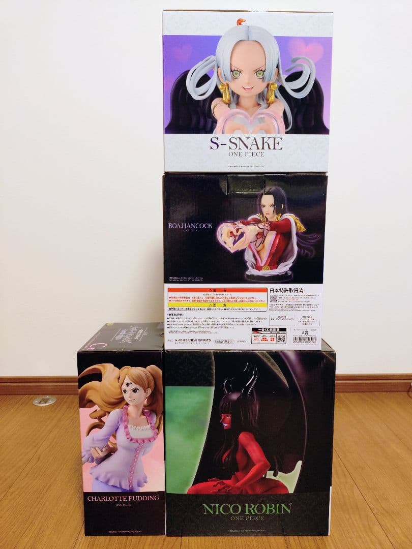 一番くじ　ワンピース　メモリーオブヒロインズ　A・B・C・ラストワン賞他下位賞