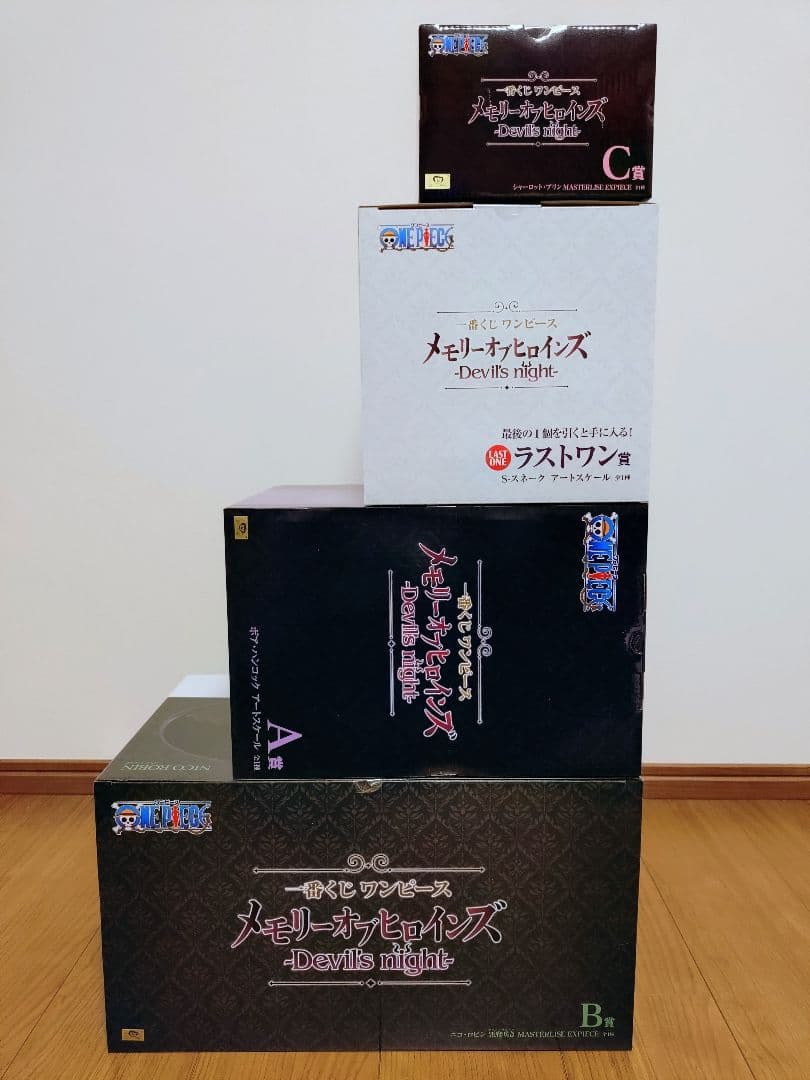 一番くじ　ワンピース　メモリーオブヒロインズ　A・B・C・ラストワン賞他下位賞