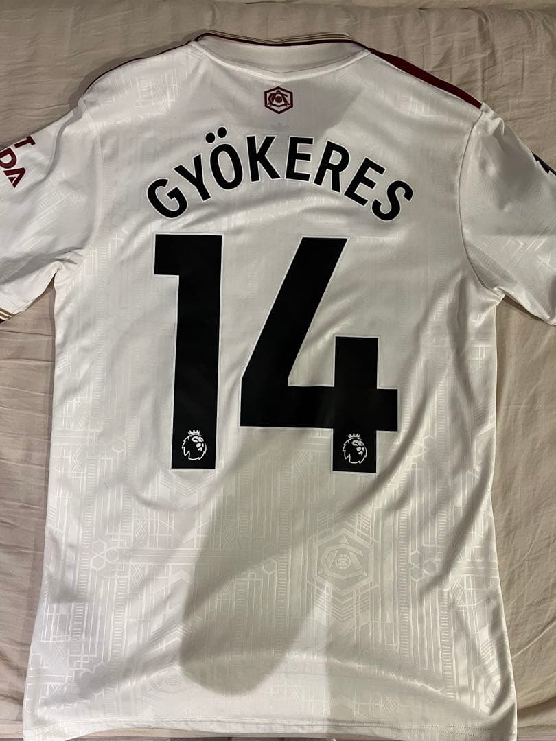 アーセナル 25-26 サードユニフォーム Sサイズ ギョケレシェ