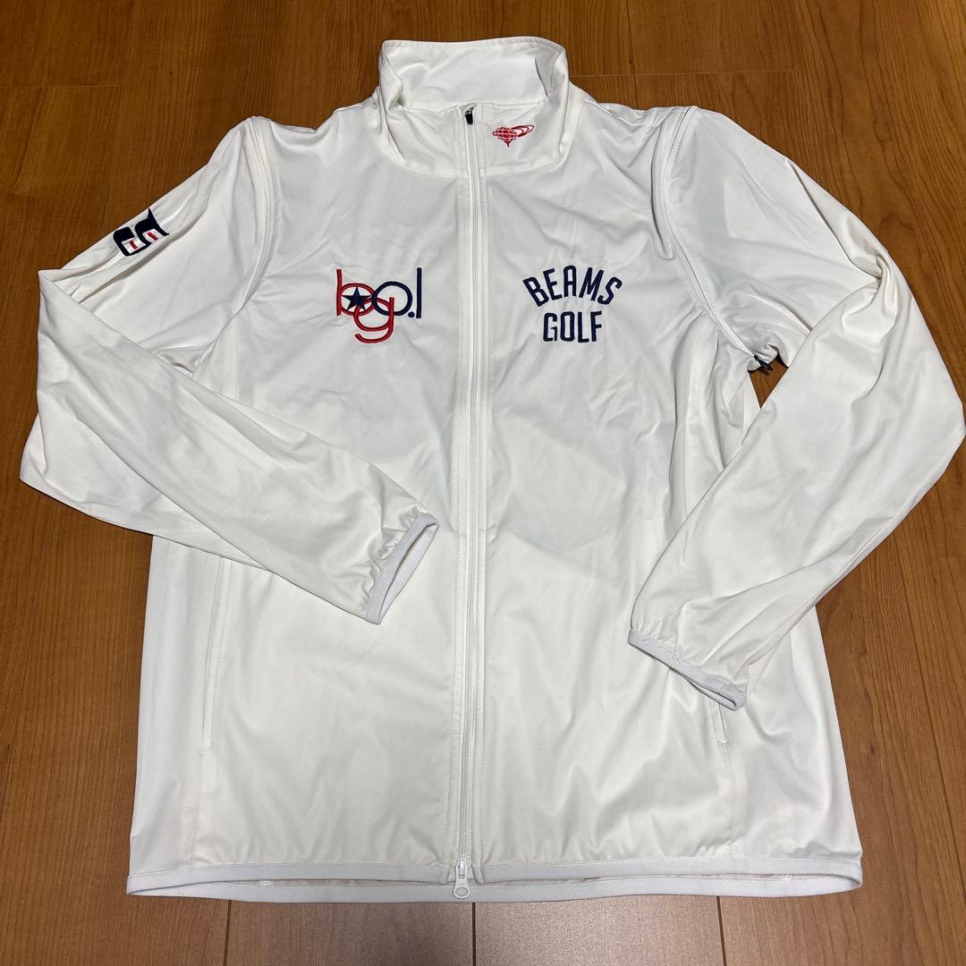 【美品】BEAMS GOLF エアシャット 2WAY ブルゾン Mサイズ
