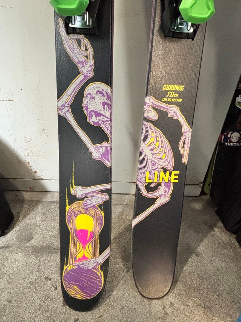 LINE CHRONIC 171cm 23-24/ビン付きソール長307mm